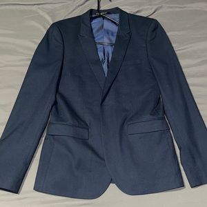 Mens Navy Blue Top Man Suit